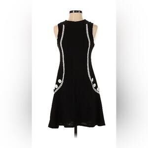 Temple of Fashion Goth Punk little black dress, size small